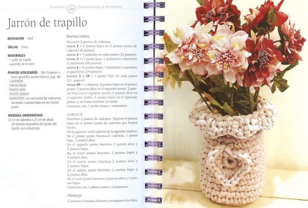 Ganchillo y bolsos de lana y trapillo (Manos artesanas) - Imagen 2