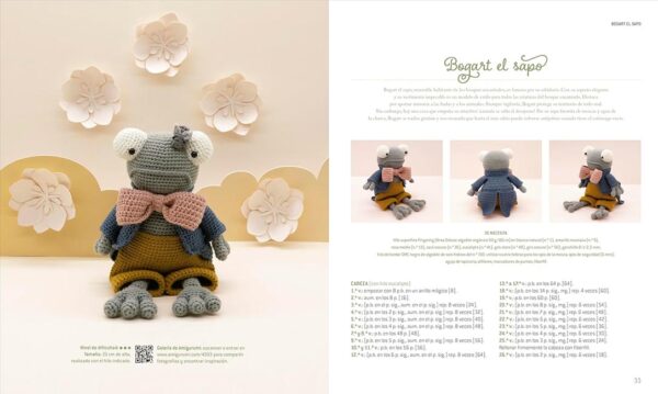 Amigurumi del bosque encantado: 15 proyectos de hadas y animales de ganchillo - Imagen 3