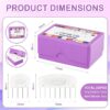 20 Agujas Bloqueador Punto Peines Bloqueo Ganchillo Bloqueador de Punto para Blocking Knitting, Crochet, Encaje o Needlework Projects - Imagen 2