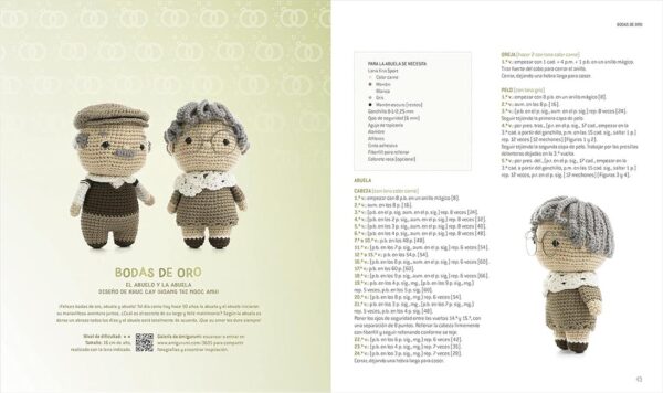 Amigurumi Amigos Y Celebraciones: 24 proyectos de muñecos de ganchillo para regalar en ocasiones especiales (LABORES) - Imagen 3