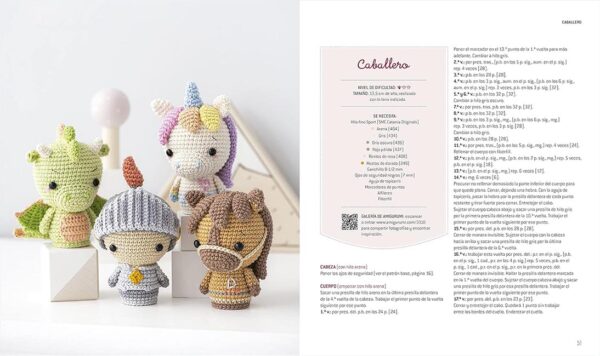 Amigurumi de un Mini Reino: 36 pequeños muñecos de ganchillo (TENDENCIAS JUVENILES) - Imagen 3